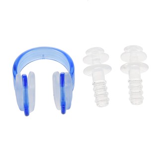 Set nút bịt mũi + bịt tai cho bơi lội