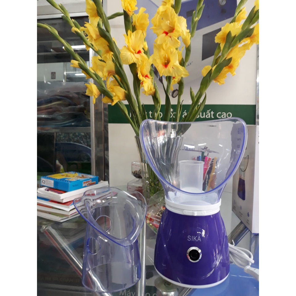 Máy xông hơi nóng mặt mũi Laica MD6062 Hoặc Sika làm đẹp da mặt spa - BH chính hãng 1 năm