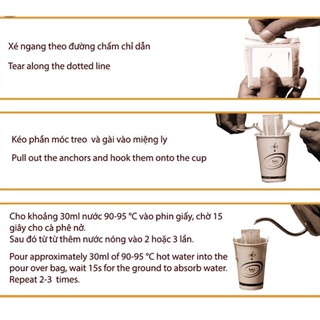 Combo 2 hộp Cafe Chồn phin giấy cao cấp + bột kem pha cà phê