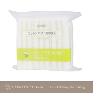 Bông Tẩy Trang Miniso 180 miếng