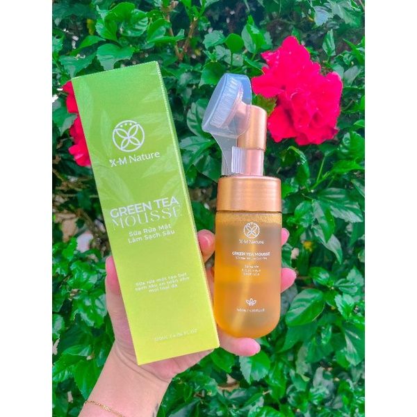 Sữa rửa mặt Gree Tea Mousse Xm - Nature