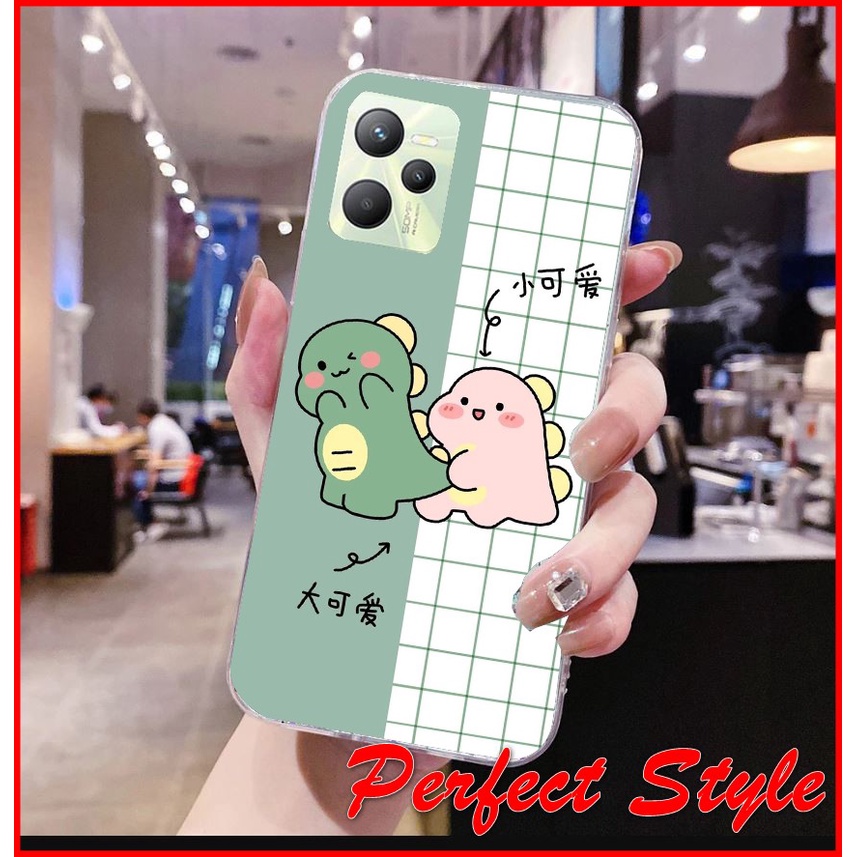Ốp lưng in UV Khủng long Realme C33 C30 C30s C35 Nazro 50i Nazro 50A prime Realme 9 pro Q5 pro GT neo 2 Neo 3