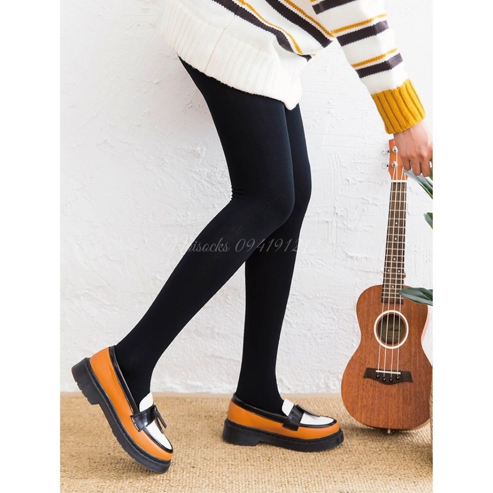 [Rẻ vô địch] Quần legging nữ cạp cao chống xoắn Chất liệu nỉ lông pha cotton, hàng Loại 1 siêu co giãn, siêu ấm áp