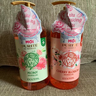 Sữa Tắm Purite Hoa Anh Đào Mẫu Đơn 850ml