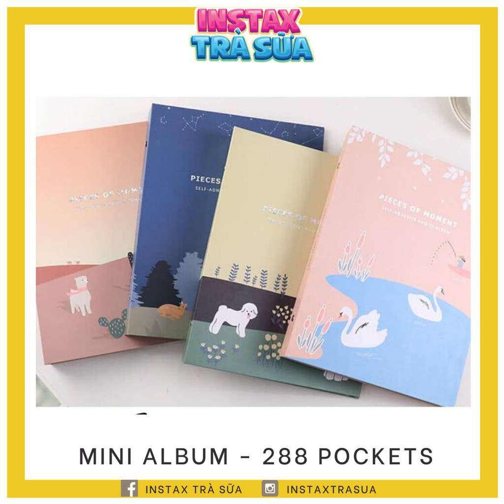 ALBUM INSTAX MINI (288 ảnh) - ALBUM ADHESIVE 288