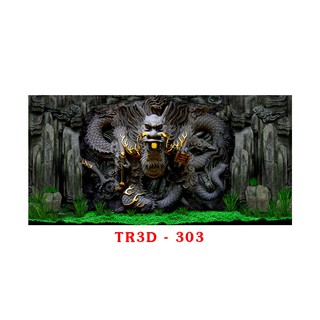 Tranh 3d bể cá mã tr3d-303 kt
