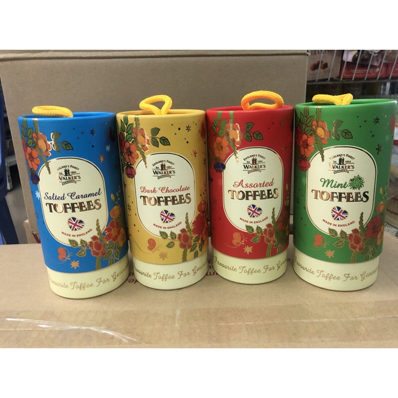 Kẹo Walker's Toffees dạng lon 150g