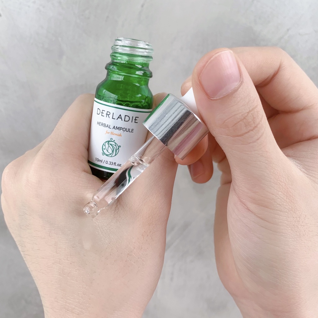 Chấm mụn Derladie tràm trà Herbal Ampoule For Blemish xẹp mụn khô còi 10ml - Từ Hảo