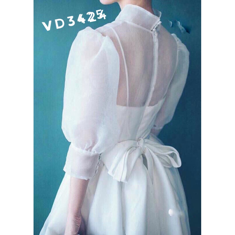 Đầm dự tiệc trắng phồng lưới xốp, Đầm váy dạ hội thiết kế cao cấp [KÈM ẢNH THẬT] | BigBuy360 - bigbuy360.vn