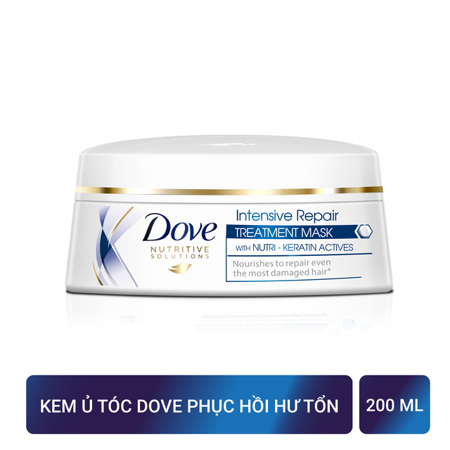 Kem ủ tóc Dove phục hồi hư tổn 200ml