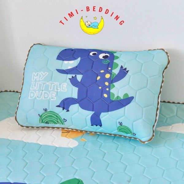 Gối cao su non cho bé sơ sinh, 2 tuổi, 3 tuổi – gối cho bé sơ sinh kích thước 30x50cm – Timibedding