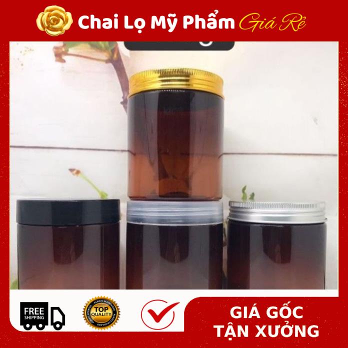 Hủ Đựng Kem ❤ RẺ VÔ ĐỊCH ❤ Hũ nhựa pet 250g đựng mỹ phẩm, thực phẩm, đồ khô, ngũ cốc