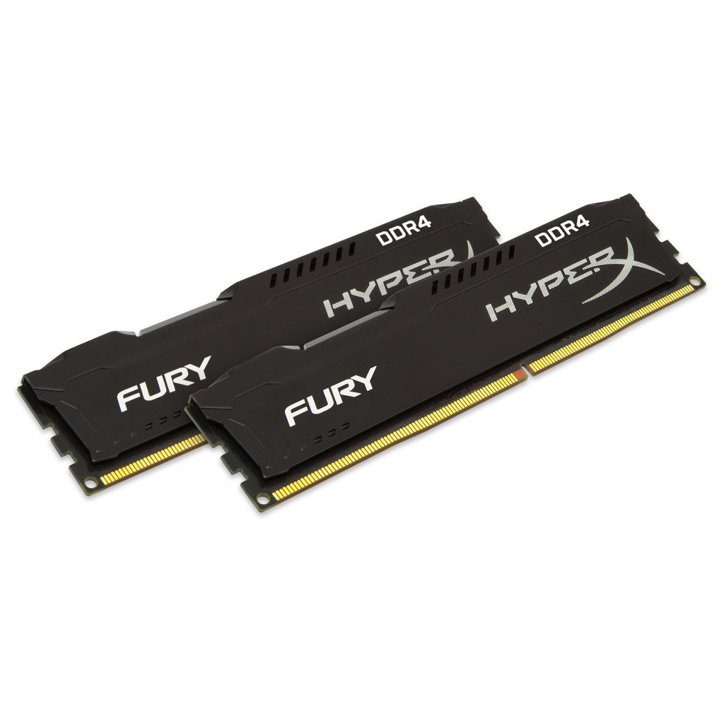 Memoryzone Ram PC Kingston HyperX Fury Black 8GB 2666MHz DDR4 HX426C16FB3/8