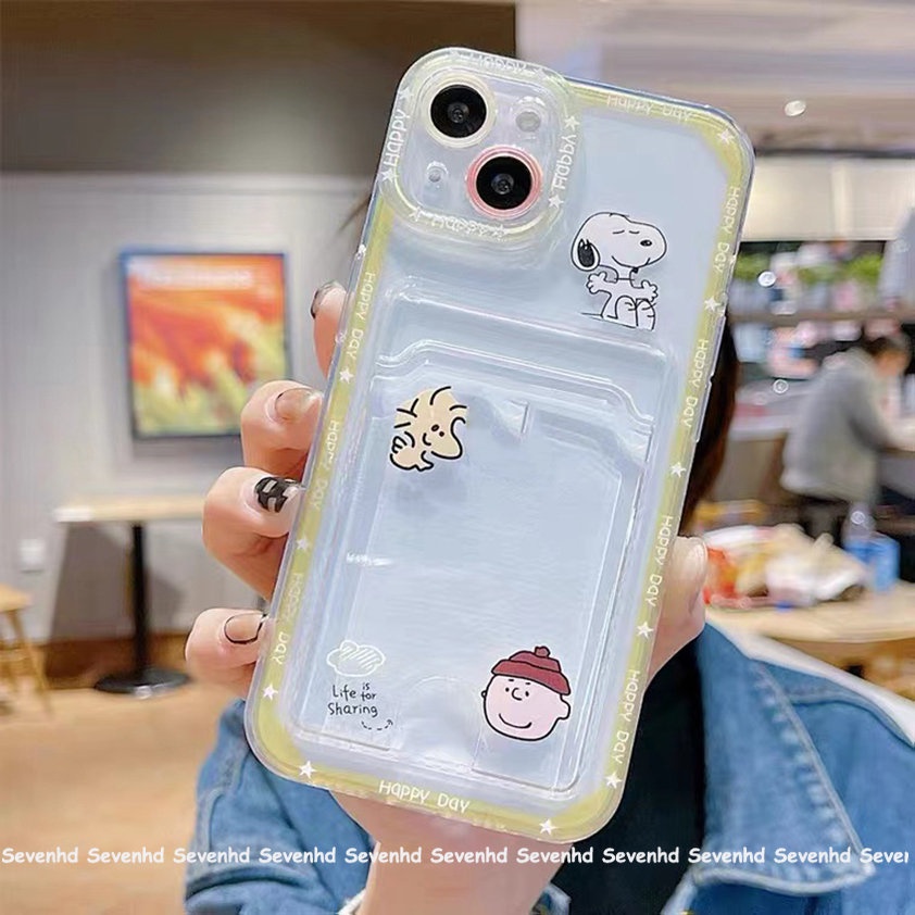 Ốp Điện Thoại Dẻo Họa Tiết Hoạt Hình Snoopy Cho iPhone 14 13 12 11 Pro Max X XR Xs Max 8 7 6 6s Plus SE 2020