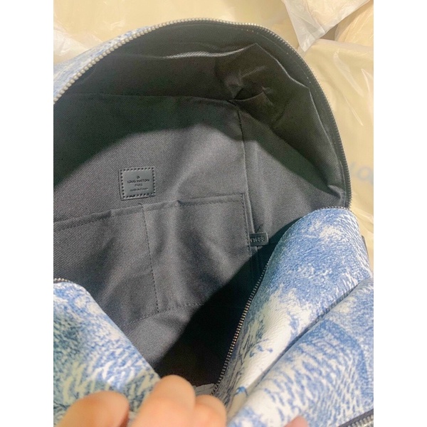 Balo lv caro xanh s32