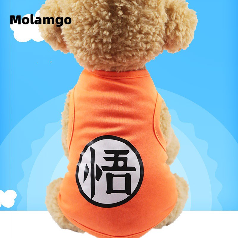 Áo thun họa tiết hoạt hình thời trang mùa hè cho thú cưng