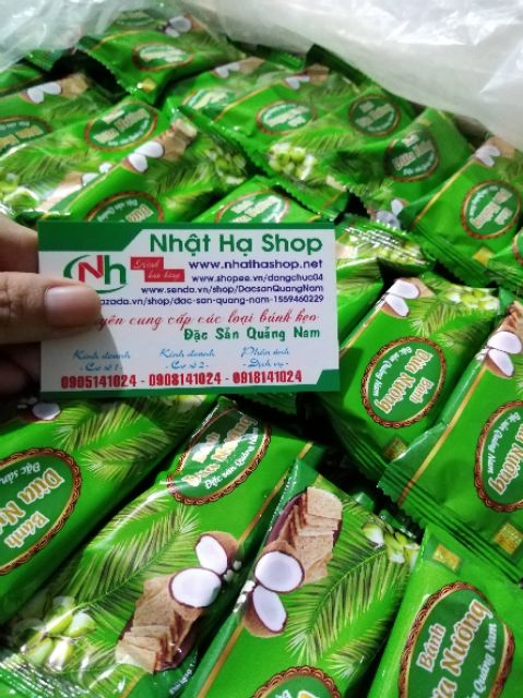 1 thùng bánh dừa Thái Bình 100 gói 180g