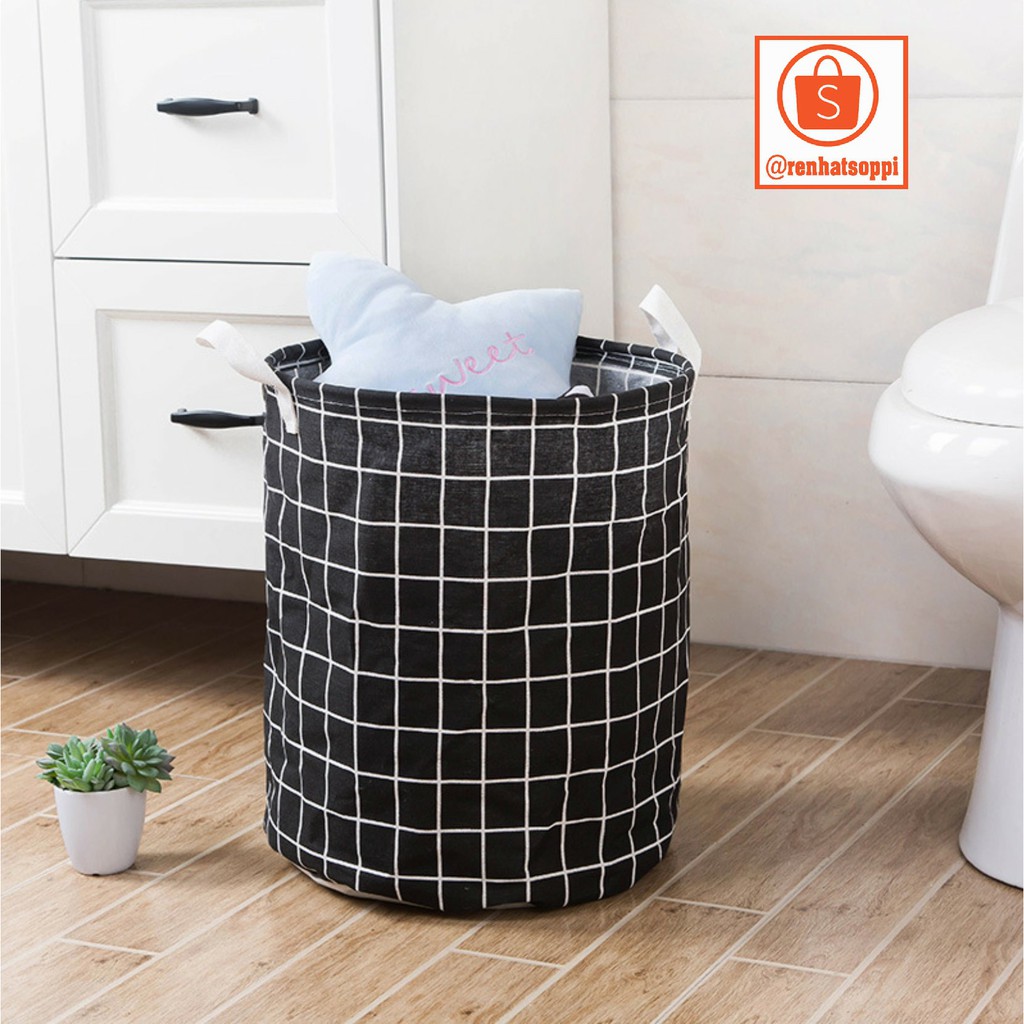 Túi vải đựng đồ, sọt đựng quần áo, hộp giỏ đựng đồ chơi trẻ em đa năng