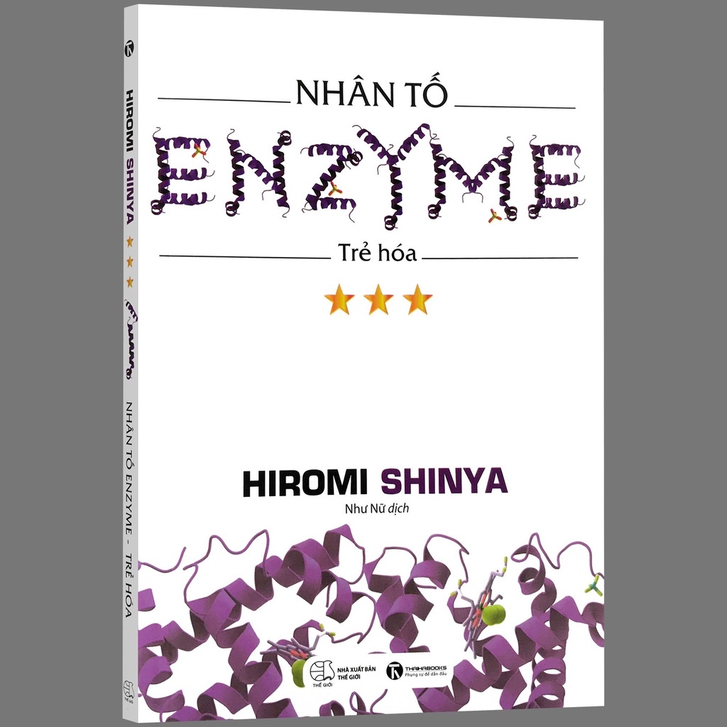 Sách Nhân tố Enzyme 3 Trẻ hóa Thái hà Ndbooks