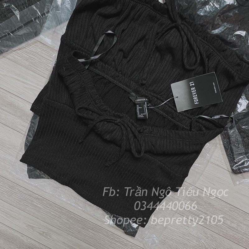 Áo Ống Nơ Ngực Xuất Dư