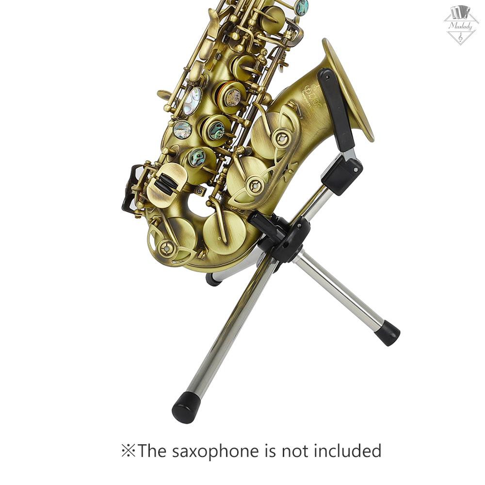 Giá Đỡ Kèn Saxophone Soprano Bằng Kim Loại Có Thể Gấp Gọn Kèm Túi Đựng