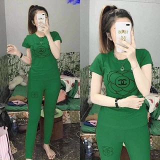 đồ bộ  thun cotton sz 60-72kg thêu hoa