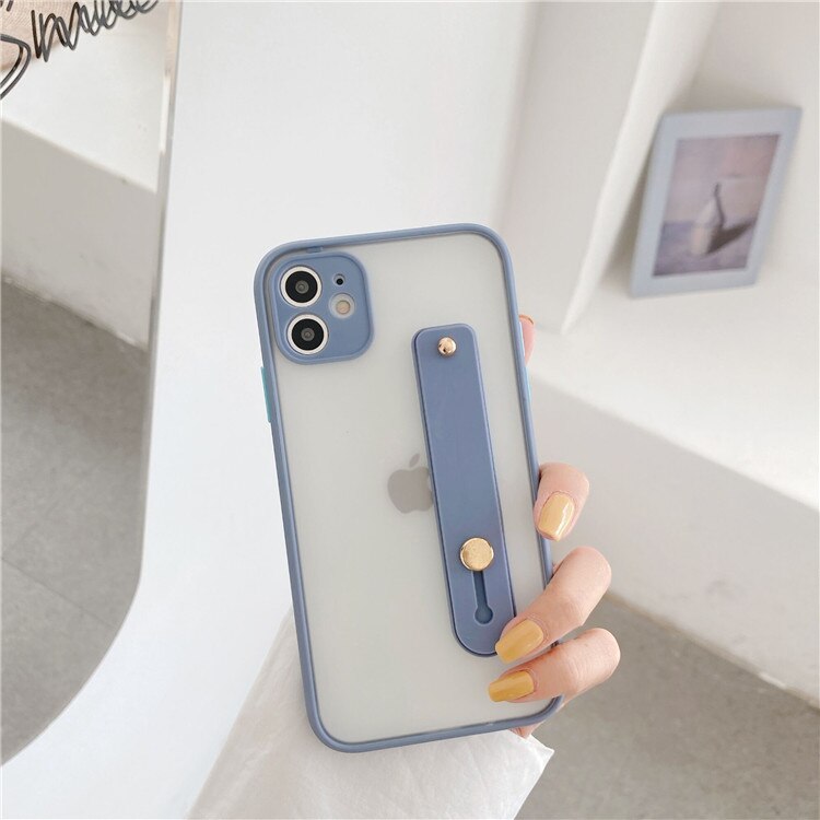 Ốp Lưng Chống Sốc Có Dây Đeo Tay Cho Iphone Se 2020 11 11pro Max Xr Xs Max X 7 8 6 6s Plus 11pro Matte | BigBuy360 - bigbuy360.vn