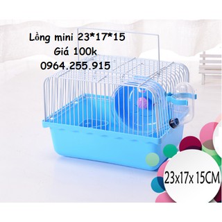 (Ngẫu nhiên màu) lồng mini nhỏ cho hamster