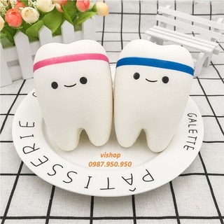 ĐỒ CHƠI SQUISHY HÌNH CÁI RĂNG