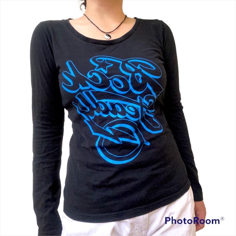 | 2hand | Áo tay dài Y2K punk rock emo grunge indie vintage thu đông