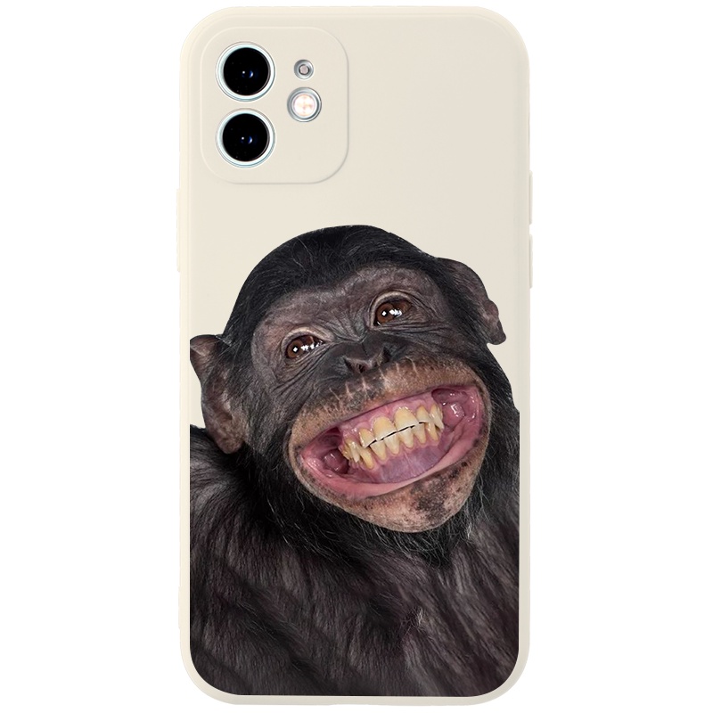 Ốp lưng GUMAN cạnh vuông dễ thương đẹp ngộ nghĩnh kute cho iPhone 14 13 12 11 Pro Max SE 2020 X XR XS ip 8 7 6 6S Plus B41