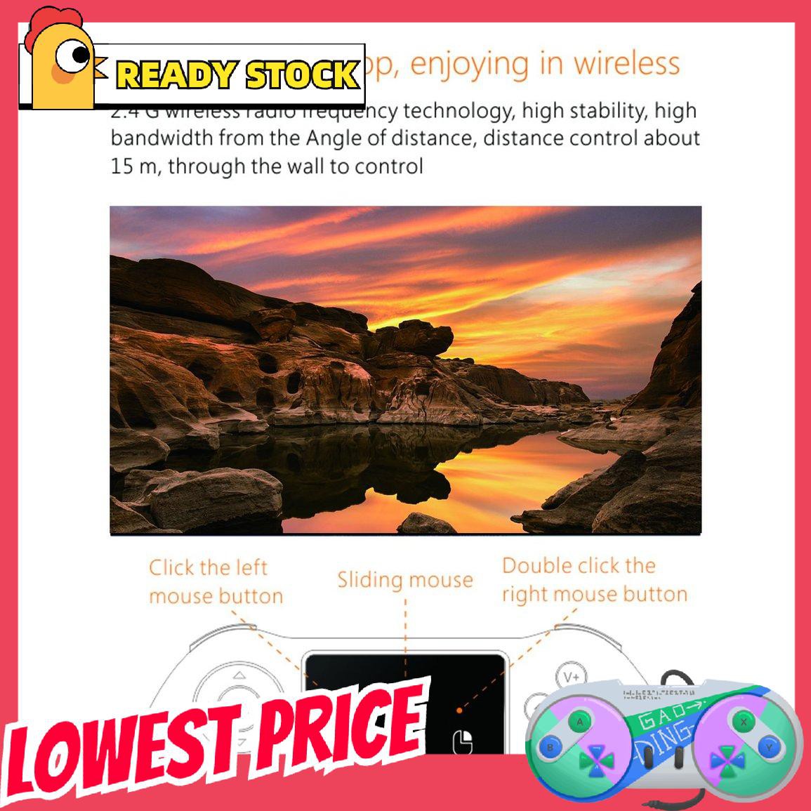 Điều Khiển Chuột Bay Không Dây 2.4ghz H9 Cho Android | BigBuy360 - bigbuy360.vn