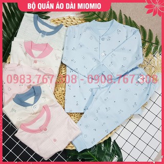 [MIO THU ĐÔNG] Bộ Quần Áo Sơ Sinh Cài Giữa MioMio Dày Vừa Cho Bé - Mio Mio Việt Nam