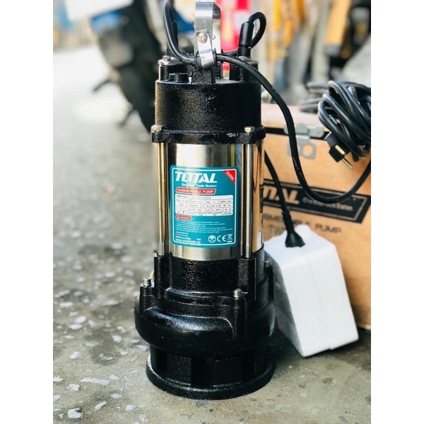 TOTAL Máy Bơm Chìm Nước Thải 1HP TWP77501 (Cam kết Chính Hãng 100%)