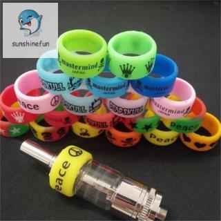 Set 5 Nhẫn Silicon Phong Cách Rock Cá Tính