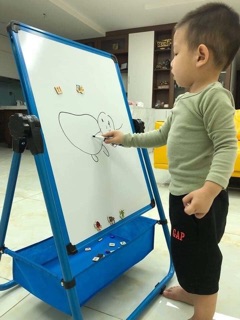 Bảng vẽ 2 mặt có từ tính