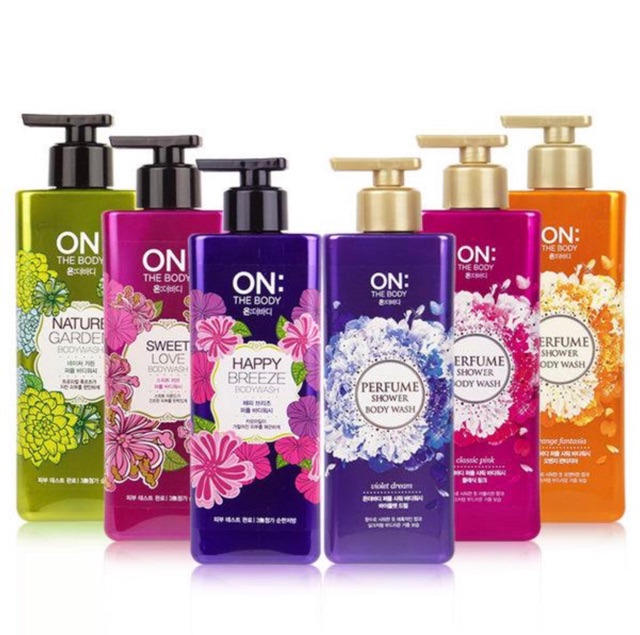 Sữa tắm nước hoa On The Body Perfume Shower Body Wash