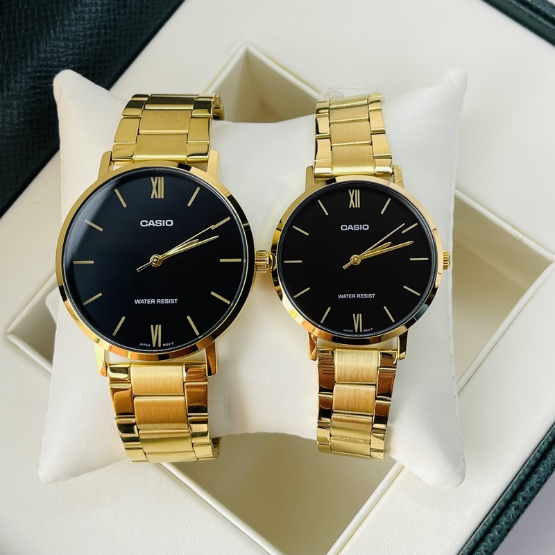 Đồng hồ đôi Casio Nam Nữ Mtp-vt01g-1budf chính hãng