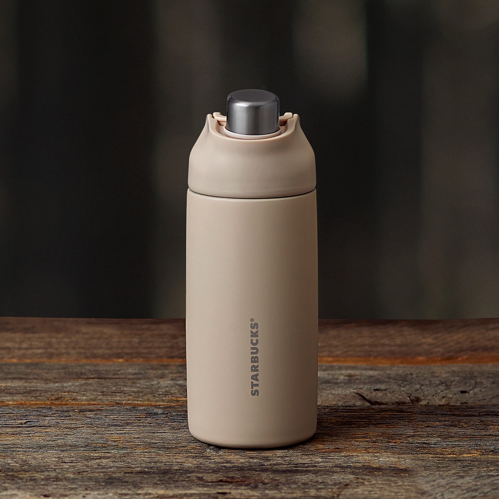 Bình Starbucks 16Oz (473ml) Stainless Steel Beige