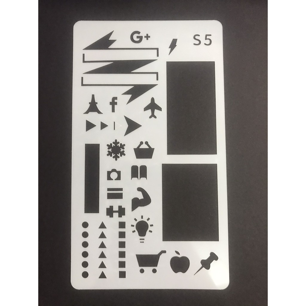 Pet Stencil - Khuôn hình trang trí, tạo nền