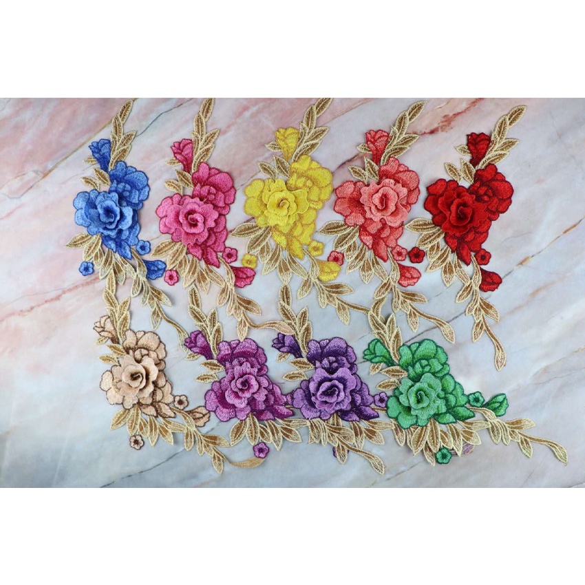 1 Miếng Vá, May Quần Áo Hình Hoa Hồng