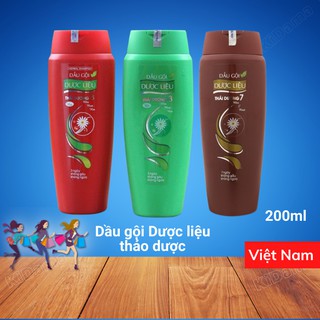 Dầu gội đầu gội xả dược liệu THÁI DƯƠNG 3 và THÁI DƯƠNG 7 (200ml) thoáng mát da đầu, không gầu, không ngứa