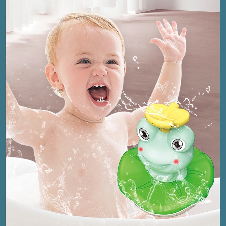 Đồ chơi Ếch thả nhà tắm full phụ kiện mới nhất 2021 (tặng kèm pin)