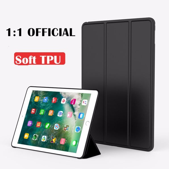 Bao Da Smart Case Cho iPad Gen 6 9.7 inch 2017/ New 9.7 2018 TPU chống sốc. Hàng cao cấp