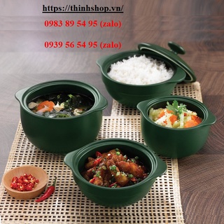 Nồi sứ dưỡng sinh minh long - nồi sứ minh long