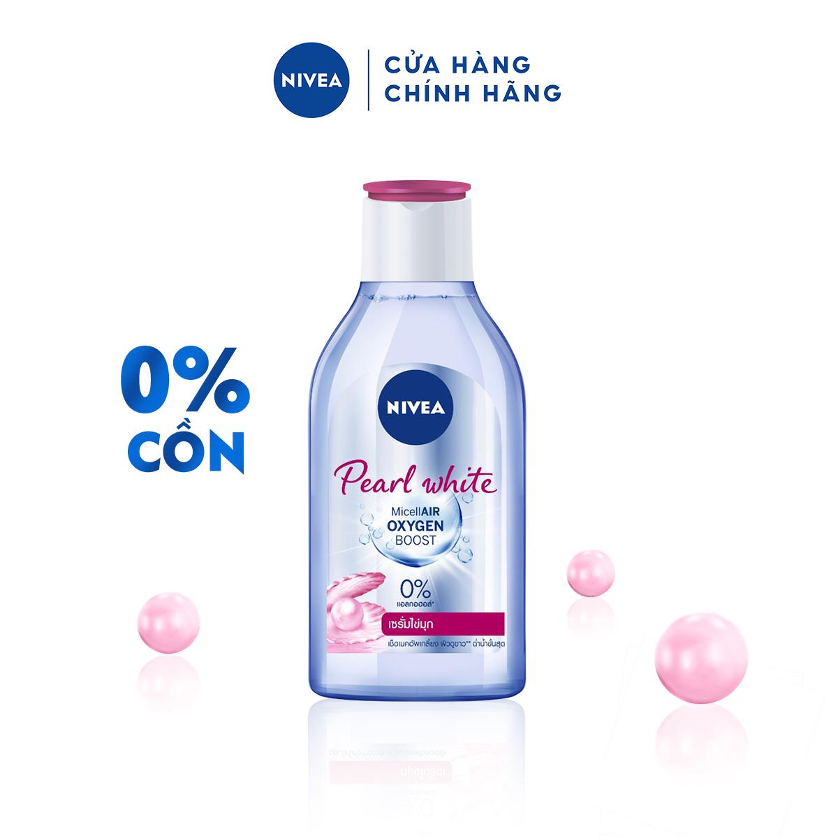 Nước Tẩy Trang NIVEA Làm Sáng Da Pearl White Micellar Water - 400ml - 84912