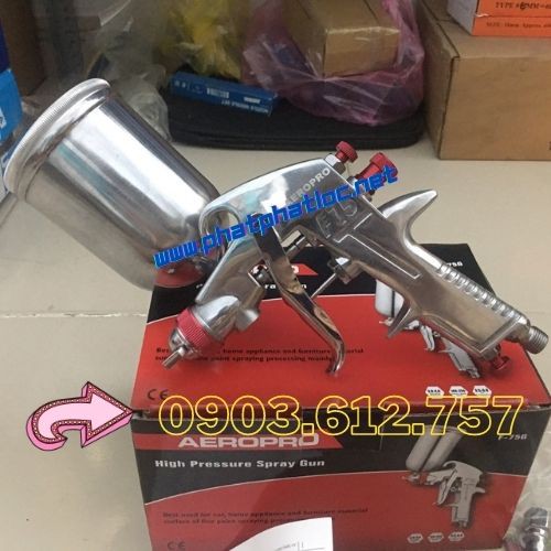 Súng phun sơn giá rẻ F75 AEROPRO