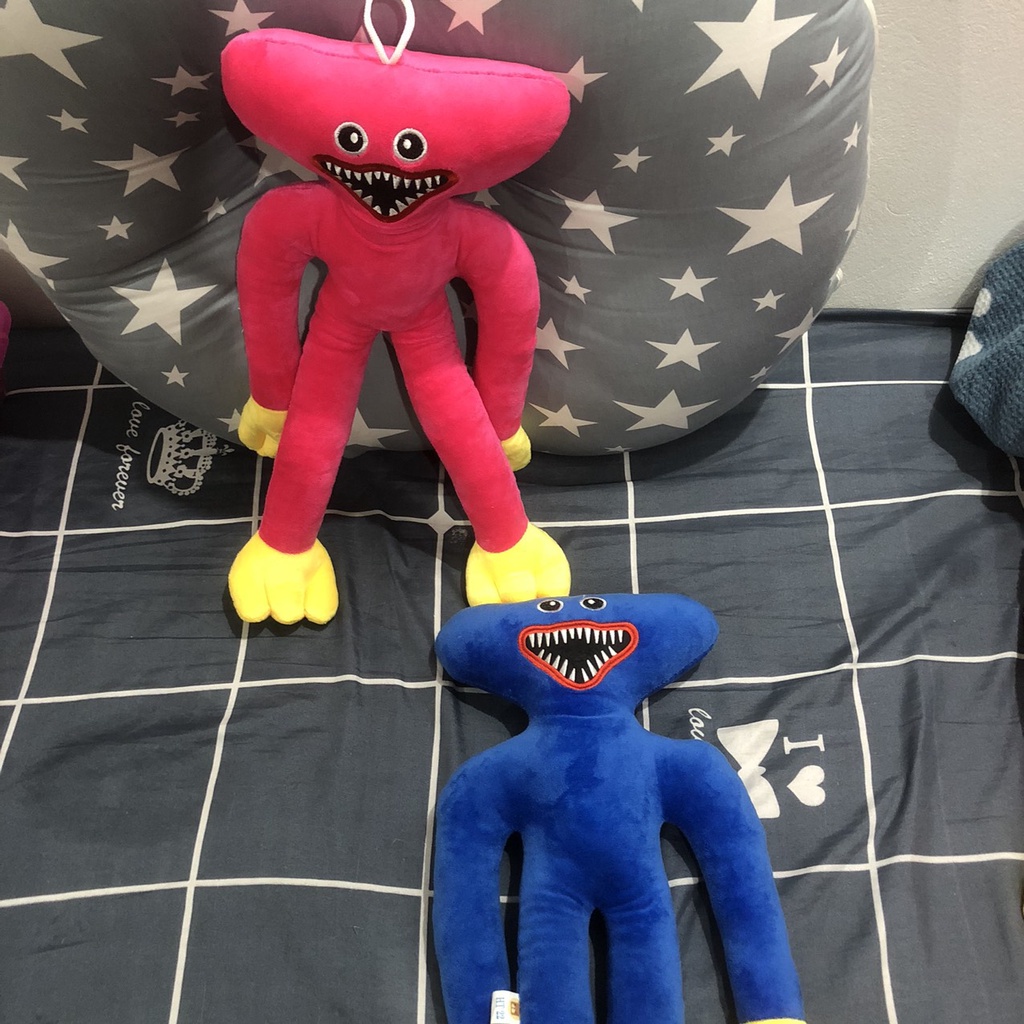 Gấu bông Huggy Wuggy game Poppy playtime gối ôm thú nhồi bông chất liệu mềm mịn