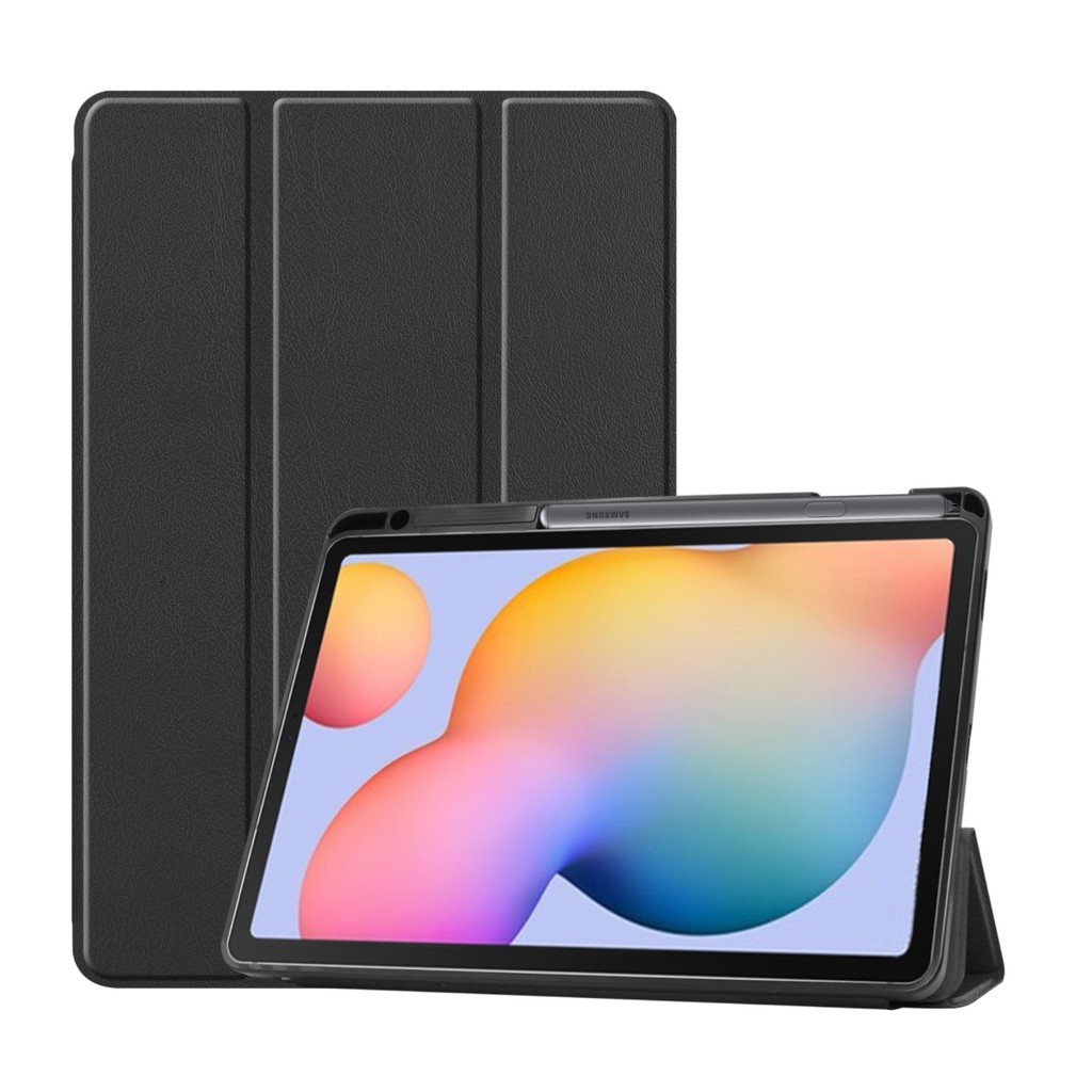 Bao da Flip case S6 Lite Samsung Galaxy Tab 10.4 inch SM P610 P615 P617 - Ốp case có khe đựng bút (ZB02)