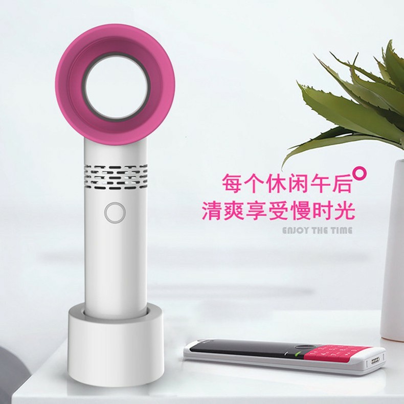 Quạt mini không cánh 360 độ cầm tay tiện dụng